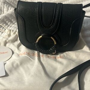 See by Chloe Hanna Mini Bag in black leather